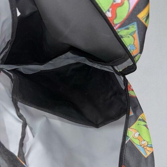 Fast Forward Nickelodeon TMNT Multi-color Large Backpack Book Bag NWT - Picture 3 of 5
